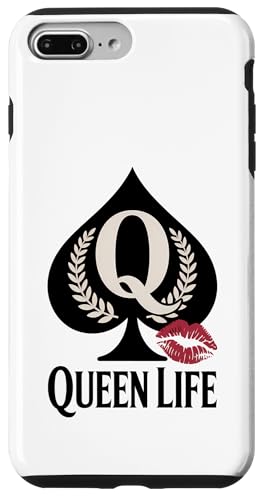 QOS Pikkönigin Hülle für iPhone 7 Plus/8 Plus QOS Pikkönigin Hülle für iPhone 7 Plus/8 Plus von QOS Queen Of Spades Tees Gifts Co