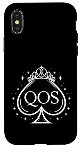 QOS Pikkönigin Hülle für iPhone X/XS QOS Pikkönigin Hülle für iPhone X/XS von QOS Queen Of Spades Tees Gifts Co