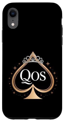 QOS Pikkönigin Hülle für iPhone XR QOS Pikkönigin Hülle für iPhone XR von QOS Queen Of Spades Tees Gifts Co