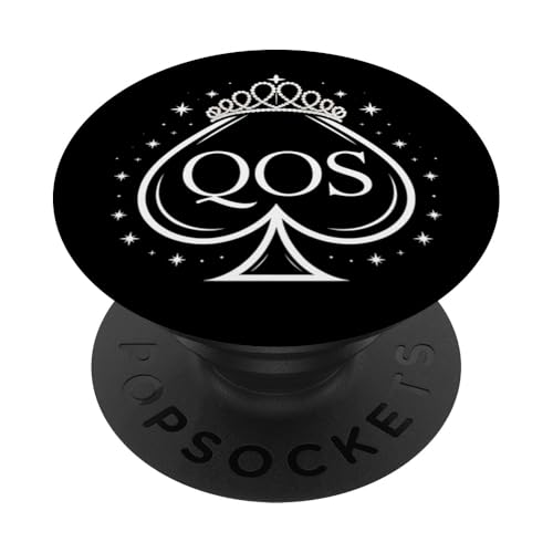 QOS Pikkönigin PopSockets Klebender PopGrip QOS Pikkönigin PopSockets Klebender PopGrip von QOS Queen Of Spades Tees Gifts Co