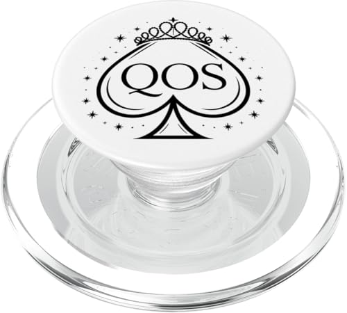 QOS Pikkönigin PopSockets PopGrip für MagSafe QOS Pikkönigin PopSockets PopGrip für MagSafe von QOS Queen Of Spades Tees Gifts Co