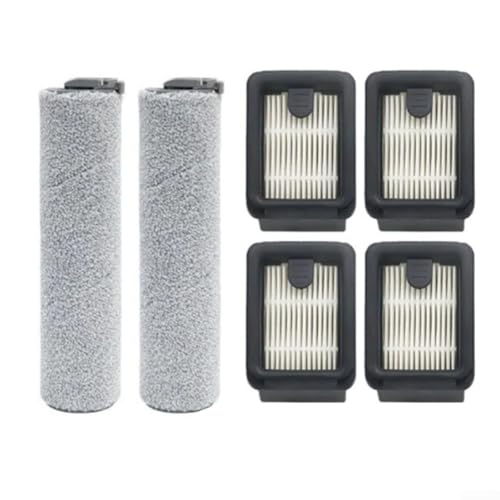 Ersatzfilter und Rollenbürsten für X100X100 S Pro Staubsauger sorgen für lang anhaltende Reinigungsleistung von QOXEZY