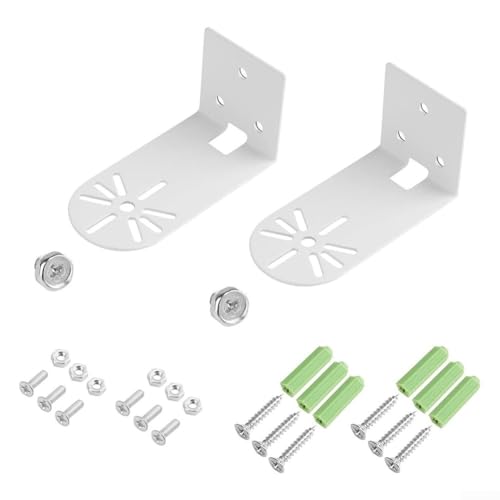 Metall-Kamera-Wandhalterung, 2-teiliges Set für einfache Installation und verbesserte Betrachtungswinkel von QOXEZY