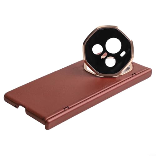 QOXEZY Innovative Schutzlösung, magnetische Handyhülle mit Sichtschutz, Glasfolie, speziell für Honor V3 (rot-privacy) von QOXEZY