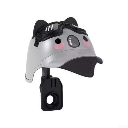 QOXEZY Motorrad-Handyhalterung mit einzigartigem Design, verstellbarer Universalitätskugel und automatischem Klemmmechanismus für einfache Verwendung (Grau) von QOXEZY