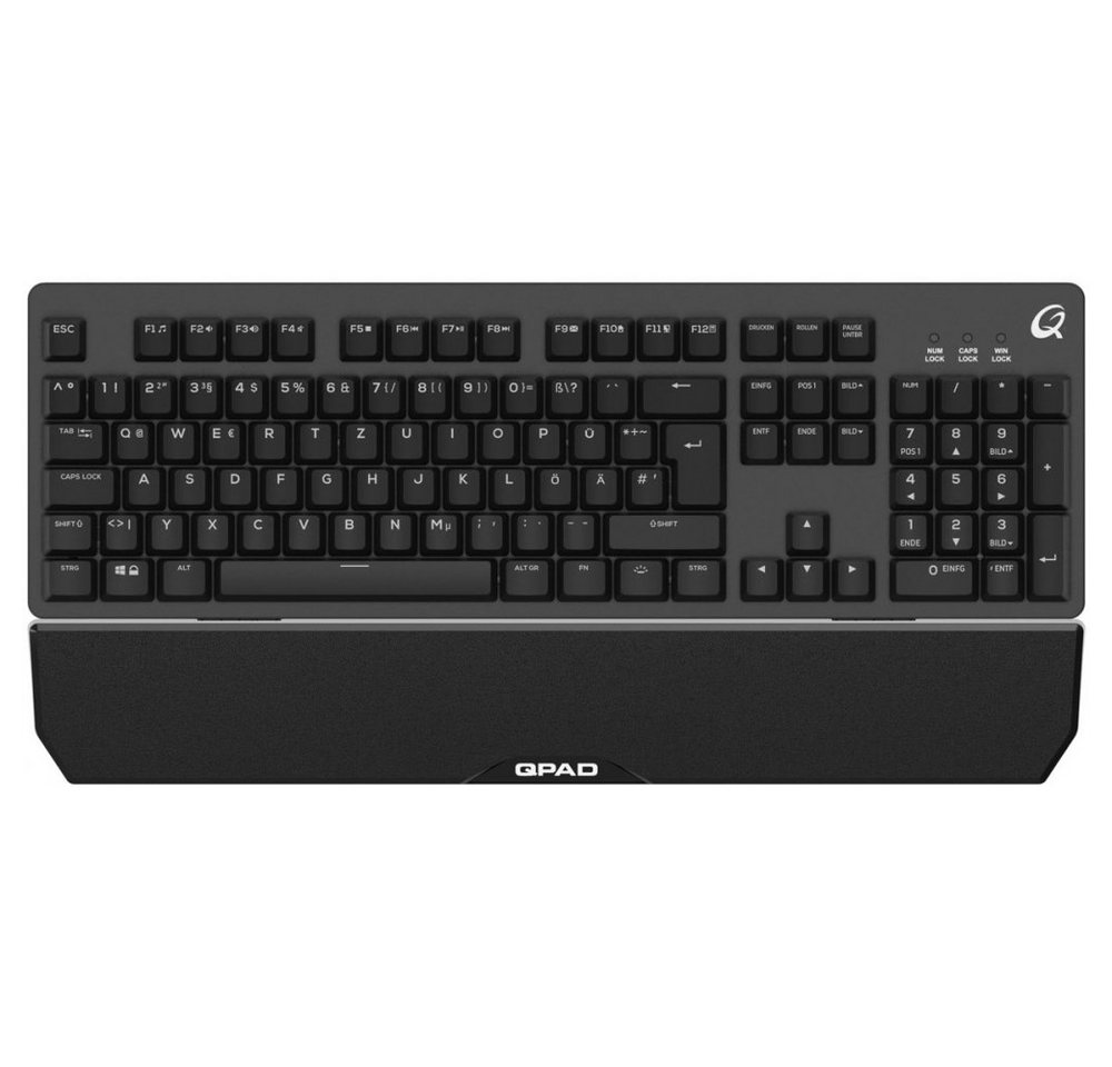 QPAD MK40 - Gaming Tastatur - schwarz Gaming-Tastatur von QPAD