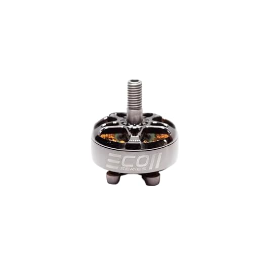 Emax Yinyan Ecoii 2807 1300 1700 1500kV Motor für ferngesteuerte FPV-Starrflügelflugzeuge, kompatibel mit verschiedenen RC-Modellen(1300KV) von QPSJXN
