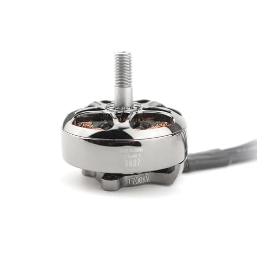 Emax Yinyan Ecoii 2807 1300 1700 1500kV Motor für ferngesteuerte FPV-Starrflügelflugzeuge, kompatibel mit verschiedenen RC-Modellen(1700KV) von QPSJXN