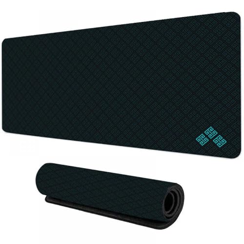 Geometrisches Design Polygon -Maus -Pad für PC -Gaming -Zubehör kompatibel mit Computer -Tastaturen und Laptops XXL -Schreibtischmatten(Color-1) von QPSJXN