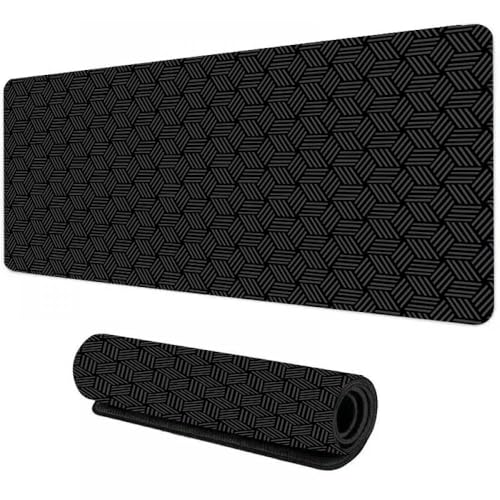 Geometrisches Design Polygon -Maus -Pad für PC -Gaming -Zubehör kompatibel mit Computer -Tastaturen und Laptops XXL -Schreibtischmatten(Color-4) von QPSJXN