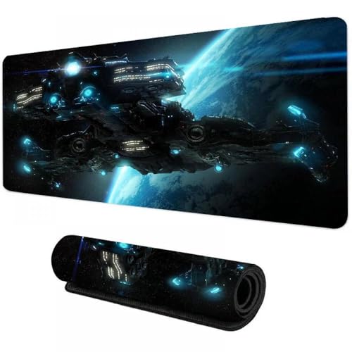 QPSJXN Extra Large Gaming-Maus-Pad für Computer Office Deskt(Color-4) von QPSJXN