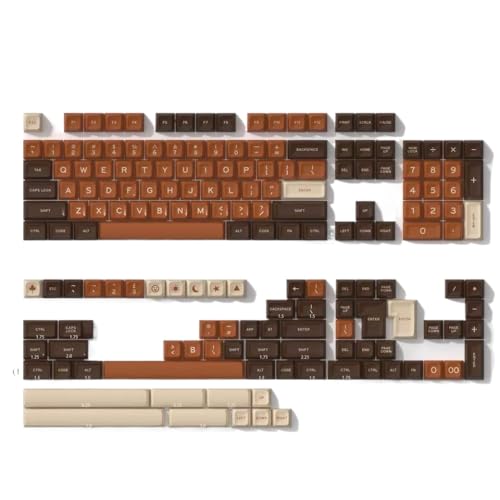 QPSJXN MT3 Jukebox Thema 173 PBT SA Profile Keycap Set für benutzerdefinierte mechanische -Tastaturen mit MX Switch -Kompatibilität(D) von QPSJXN