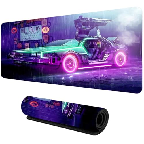 Trendy Large Gaming-Maus-Pad XXL Anti-Slip Long Schreibtischmatte für Computerbüro kompatibel mit den meisten Tastaturen und Mäusen(COLOR-1) von QPSJXN