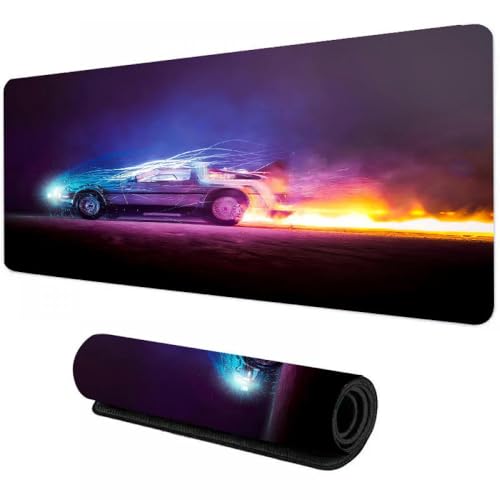 Trendy Large Gaming-Maus-Pad XXL Anti-Slip Long Schreibtischmatte für Computerbüro kompatibel mit den meisten Tastaturen und Mäusen(COLOR-2) von QPSJXN