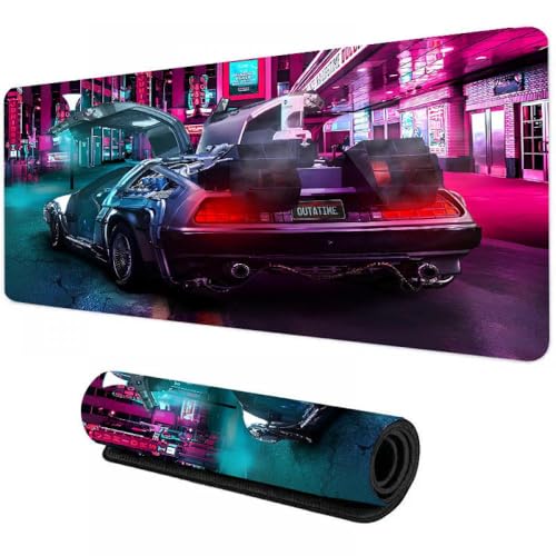Trendy Large Gaming-Maus-Pad XXL Anti-Slip Long Schreibtischmatte für Computerbüro kompatibel mit den meisten Tastaturen und Mäusen(COLOR-3) von QPSJXN