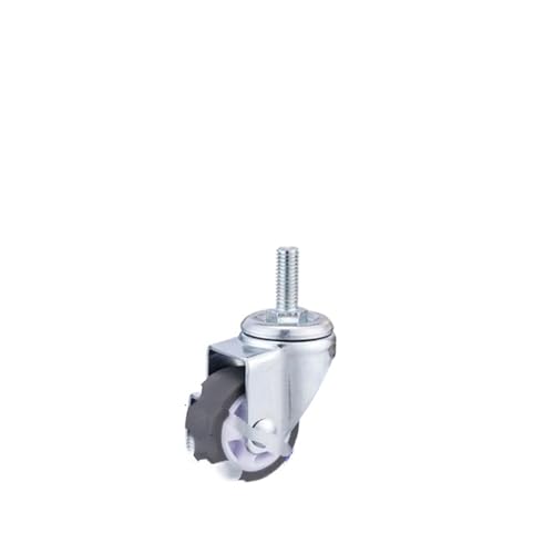 4 Stück/Charge Rolle, 1,25 Zoll graue TPE-Schraubenrolle, geräuschloses M6-Rad, Haushalts-Lenkrolle mit 32 mm Durchmesser 4 Stück/Charge Rolle, 1,25 Zoll graue TPE-Schraubenrolle, geräuschloses M6-Rad, Haushalts-Lenkrolle mit 32 mm Durchmesser von QRNHPJLJK