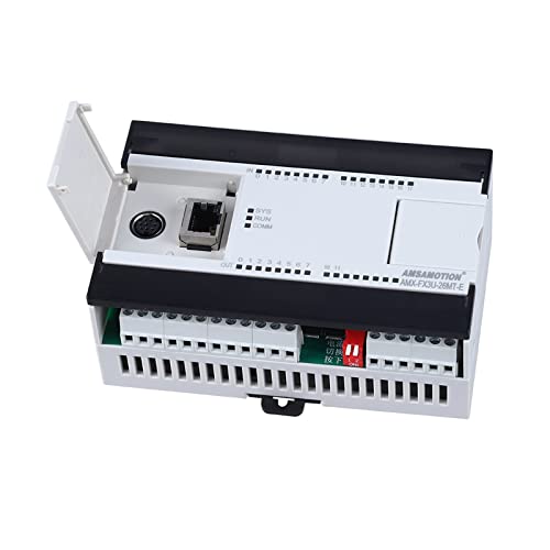 QSBVSO FX3U-48MR 26MR-E 26MT Ersetzen MELSEC PLC 2AI/1AO 16DI/10DO MODBUS Analog Transistor Relais for Ethernet(FX3U-26MR-Ethernet) von QSBVSO