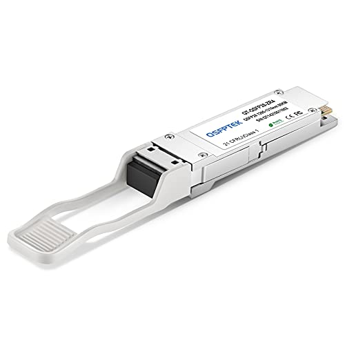 QSFPTEK 100GBASE-ZR4 QSFP28 1310nm 80km Dom LC SMF Optical Transceiver Module for Juniper Networks QSFP-100GBASE-ZR4 von QSFPTEK