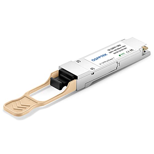 QSFPTEK 40G QSFP+ Module MTP/MPO Multi-Mode Transceiver 40GBASE-SR4 for Mellanox MC2210411-SR4 (850nm, 100m, with DDM) von QSFPTEK