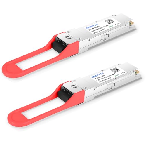 QSFPTEK 40GBASE-ER4 QSFP+ Modul, 1310nm 40km DOM LC SMF optischer Transceiver für Cisco QSFP-40G-ER4-2pack von QSFPTEK