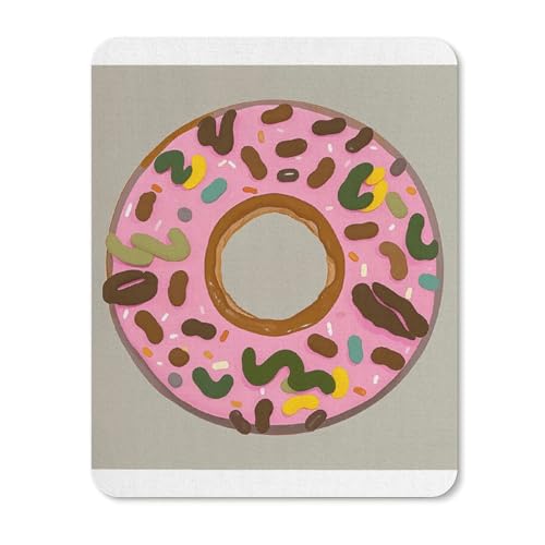 Gummi-Mauspads, wasserdicht, Donut-Druck, rutschfeste Schreibtisch-Schutzmatte für Gaming, Büro und Zuhause Gummi-Mauspads, wasserdicht, Donut-Druck, rutschfeste Schreibtisch-Schutzmatte für Gaming, Büro und Zuhause von QSKDLAC