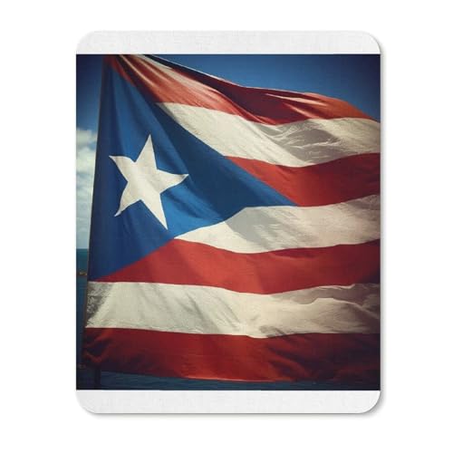 Gummi-Mauspads, wasserdicht, Puerto Rico, Tapete, Banner, Druck, Mauspad, rutschfeste Schreibtisch-Schutzmatte für Gaming, Büro und Zuhause Gummi-Mauspads, wasserdicht, Puerto Rico, Tapete, Banner, Druck, Mauspad, rutschfeste Schreibtisch-Schutzmatte für Gaming, Büro und Zuhause von QSKDLAC