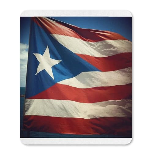 Gummi-Mauspads, wasserdicht, Puerto Rico, Tapete, Banner, Druck, Mauspad, rutschfeste Schreibtisch-Schutzmatte für Gaming, Büro und Zuhause Gummi-Mauspads, wasserdicht, Puerto Rico, Tapete, Banner, Druck, Mauspad, rutschfeste Schreibtisch-Schutzmatte für Gaming, Büro und Zuhause von QSKDLAC