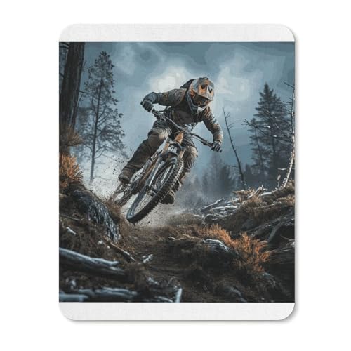 Gummi-Mauspads, wasserdicht, Radfahren, Turnierdruck, Mauspad, rutschfeste Schreibtisch-Schutzmatte für Gaming, Büro und Zuhause Gummi-Mauspads, wasserdicht, Radfahren, Turnierdruck, Mauspad, rutschfeste Schreibtisch-Schutzmatte für Gaming, Büro und Zuhause von QSKDLAC