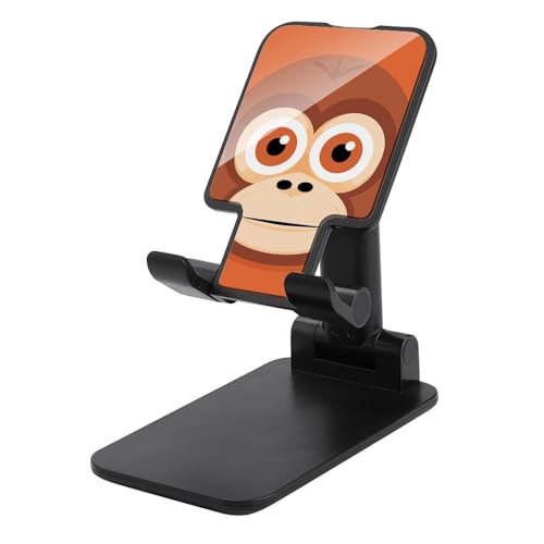 QSMGHKD Tragbare Handyhalterung, großer Affen-Druck, faltbarer Telefonständer für Schreibtisch, winkelhöhenverstellbare Handyhalterung, Dock für alle Handys, iPhone, iPad, Tablet 10,2 - 25,4 cm QSMGHKD Tragbare Handyhalterung, großer Affen-Druck, faltbarer Telefonständer für Schreibtisch, winkelhöhenverstellbare Handyhalterung, Dock für alle Handys, iPhone, iPad, Tablet 10,2 - 25,4 cm von QSMGHKD