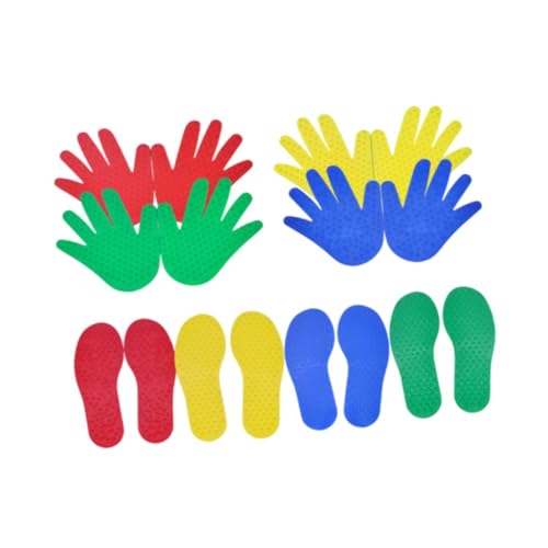 QSTDGVPW Teppichmarkierungen Im Freien Taktile Trainingskit Kinder Sensorisches Trainingsset für Die Koordination, 4 Paar Und 4 Paar QSTDGVPW Teppichmarkierungen Im Freien Taktile Trainingskit Kinder Sensorisches Trainingsset für Die Koordination, 4 Paar Und 4 Paar von QSTDGVPW