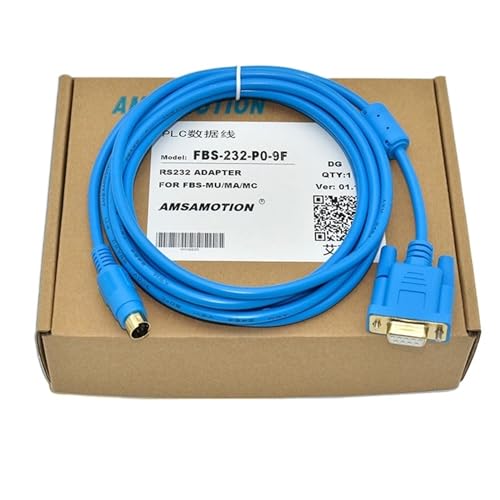 Geeignet for Yonghong PLC-Programmierkabel FBS/B1Z-Serie, Datenverbindung und Download-Kabel FBS-232P0-9F(Blue) von QTAZMJPB
