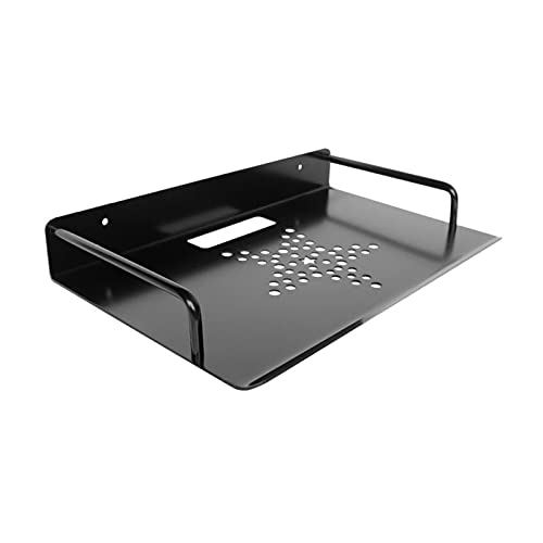 Projektor Ständer Projektorhalterung Projektor Mount Adapter Desktop-Projektor-Standprojektor-Halterung Halterung für Verschiedene Größenprojektorlänge 11 Zoll schwarz Ständer für Projektor von QTBH