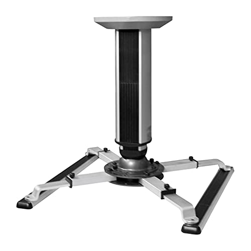 Projektor Ständer Projektorhalterung Projektorhalterungen von der Deckenprojektor-Deckenmontage-Halterung passt flach oder geneigte Deckenhöhe mit ausziehbarer Länge einstellbar Ständer für Projektor Projektor Ständer Projektorhalterung Projektorhalterungen von der Deckenprojektor-Deckenmontage-Halterung passt flach oder geneigte Deckenhöhe mit ausziehbarer Länge einstellbar Ständer für Projektor von QTBH