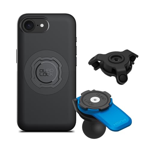 QUAD LOCK 1" Kugel-Adapter Handyhalterung für Motorrad mit Vibrationsdämpfer und MAG-Hülle für iPhone 16e QUAD LOCK 1" Kugel-Adapter Handyhalterung für Motorrad mit Vibrationsdämpfer und MAG-Hülle für iPhone 16e von QUAD LOCK
