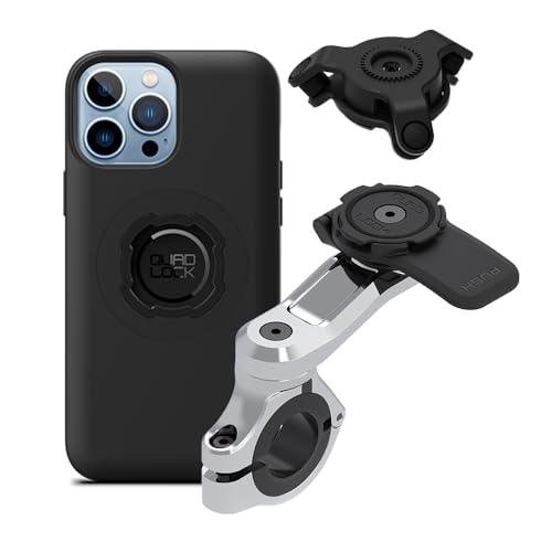 QUAD LOCK Lenker Handyhalterung PRO Chrom für Motorrad mit Vibrationsdämpfer und MAG Hülle für iPhone 13 Pro Max QUAD LOCK Lenker Handyhalterung PRO Chrom für Motorrad mit Vibrationsdämpfer und MAG Hülle für iPhone 13 Pro Max von QUAD LOCK