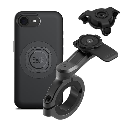 QUAD LOCK Lenker Handyhalterung PRO - Groß mit Vibrationsdämpfer und MAG Hülle für iPhone 16e QUAD LOCK Lenker Handyhalterung PRO - Groß mit Vibrationsdämpfer und MAG Hülle für iPhone 16e von QUAD LOCK