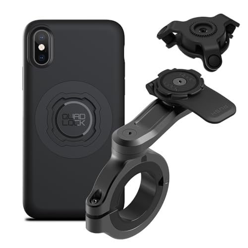 QUAD LOCK Lenker Handyhalterung PRO - Groß mit Vibrationsdämpfer und MAG Hülle für iPhone X/XS QUAD LOCK Lenker Handyhalterung PRO - Groß mit Vibrationsdämpfer und MAG Hülle für iPhone X/XS von QUAD LOCK