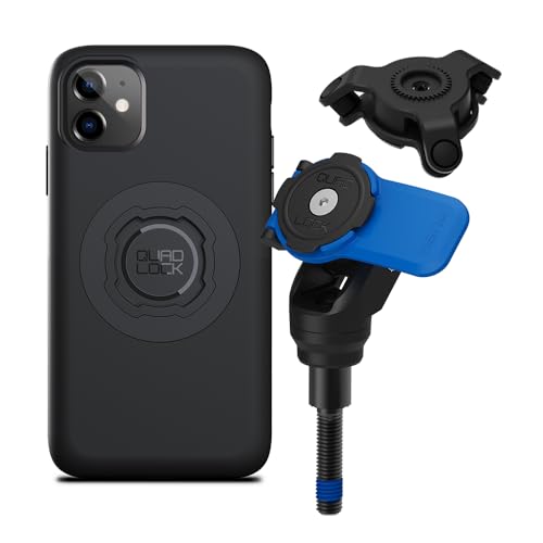 QUAD LOCK Lenkerklemm-Schrauben Handyhalterung für Motorrad mit Vibrationsdämpfer und MAG-Hülle für iPhone 11 QUAD LOCK Lenkerklemm-Schrauben Handyhalterung für Motorrad mit Vibrationsdämpfer und MAG-Hülle für iPhone 11 von QUAD LOCK