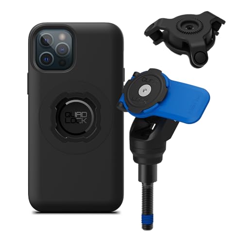 QUAD LOCK Lenkerklemm-Schrauben Handyhalterung für Motorrad mit Vibrationsdämpfer und MAG Hülle für iPhone 12/12 Pro QUAD LOCK Lenkerklemm-Schrauben Handyhalterung für Motorrad mit Vibrationsdämpfer und MAG Hülle für iPhone 12/12 Pro von QUAD LOCK
