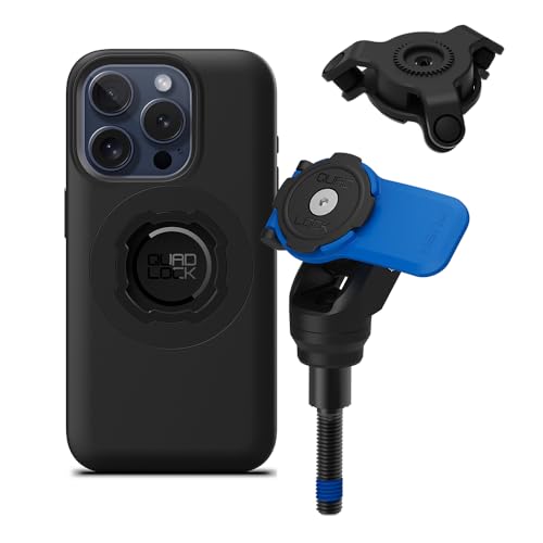 QUAD LOCK Lenkerklemm-Schrauben Handyhalterung für Motorrad mit Vibrationsdämpfer und MAG Hülle für iPhone 15 Pro QUAD LOCK Lenkerklemm-Schrauben Handyhalterung für Motorrad mit Vibrationsdämpfer und MAG Hülle für iPhone 15 Pro von QUAD LOCK