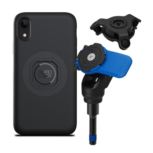 QUAD LOCK Lenkerklemm-Schrauben Handyhalterung für Motorrad mit Vibrationsdämpfer und MAG Hülle für iPhone XR QUAD LOCK Lenkerklemm-Schrauben Handyhalterung für Motorrad mit Vibrationsdämpfer und MAG Hülle für iPhone XR von QUAD LOCK