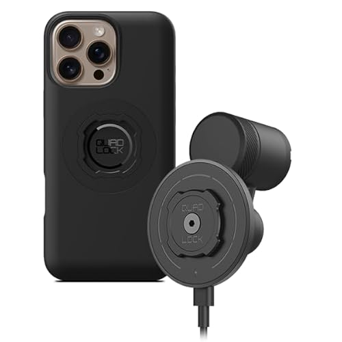 QUAD LOCK Lüftung Handyhalterung fürs Auto mit MAG-Kabelloser Ladekopf V2 und MAG-Hülle für iPhone 16 Pro Max QUAD LOCK Lüftung Handyhalterung fürs Auto mit MAG-Kabelloser Ladekopf V2 und MAG-Hülle für iPhone 16 Pro Max von QUAD LOCK