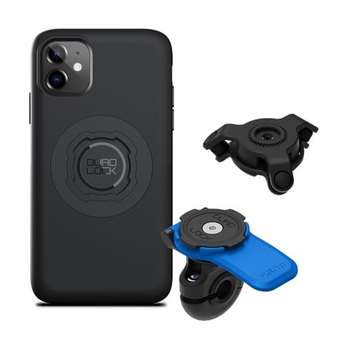 QUAD LOCK Spiegel Handyhalterung für Motorrad mit Vibrationsdämpfer und MAG Hülle für iPhone 11 QUAD LOCK Spiegel Handyhalterung für Motorrad mit Vibrationsdämpfer und MAG Hülle für iPhone 11 von QUAD LOCK