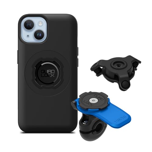 QUAD LOCK Spiegel Handyhalterung für Motorrad mit Vibrationsdämpfer und MAG Hülle für iPhone 14 QUAD LOCK Spiegel Handyhalterung für Motorrad mit Vibrationsdämpfer und MAG Hülle für iPhone 14 von QUAD LOCK