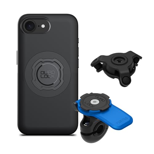 QUAD LOCK Spiegel Handyhalterung für Motorrad mit Vibrationsdämpfer und MAG Hülle für iPhone 16e QUAD LOCK Spiegel Handyhalterung für Motorrad mit Vibrationsdämpfer und MAG Hülle für iPhone 16e von QUAD LOCK