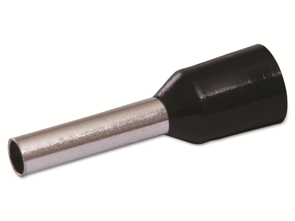 QUADRIOS Aderendhülse, 22C428, 1,5 mm², Schwarz, Teilisoliert, 100 St. QUADRIOS Aderendhülse, 22C428, 1,5 mm², Schwarz, Teilisoliert, 100 St. von QUADRIOS
