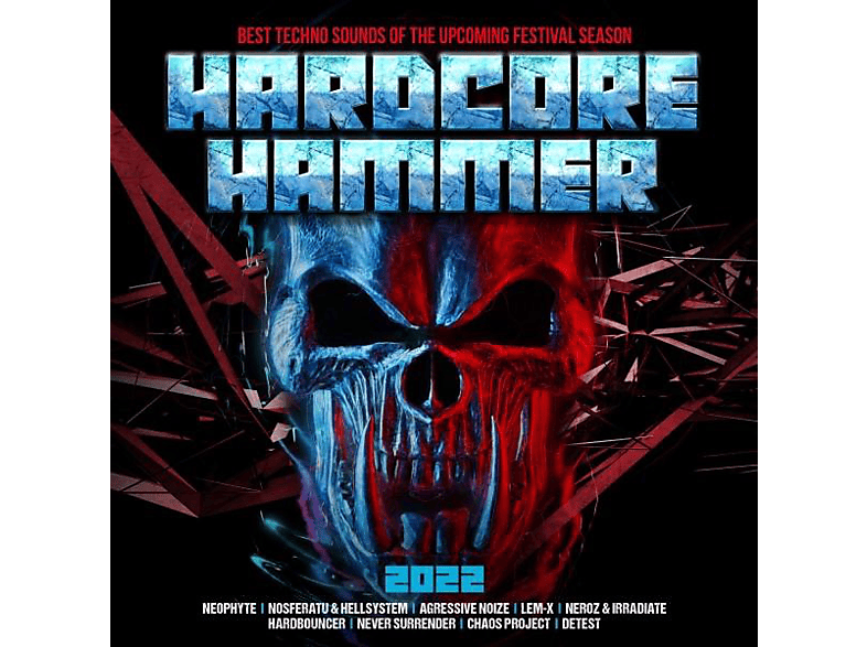 Various - Hardcore Hammer 2022-Best Techno Sounds Of The U (CD) von QUADROPHON