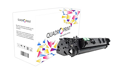 QUADROPRINT Toner ersetzt HP Q7553A 53A Schwarz, ca. 2.900 Seiten, für HP Laserjet M 2700 2727, Laserjet P 2010 2011 2012 2013 2014 2015, Laserjet Professional P 2000 2011 2012 2013 2014 2015 d D DN von QUADROPRINT