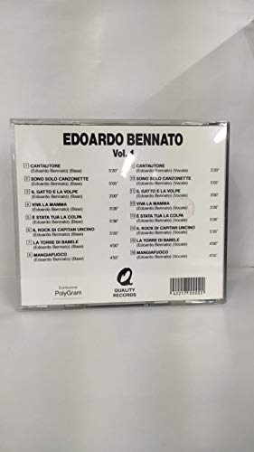 BENNATO EDOARDO - LE BASI MUSICALI DI EDOARDO BENNATO - VOL.1 - [1 CD] von QUALITY RECORDS