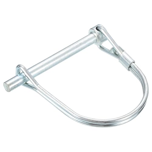 QUARKZMAN 1 Stück 3/16" Dia Anhängerkupplung Stift, 2" Langer Kupplungsstift Schaft Sicherungsstift, Runder Pto Stift für landwirtschaftliche Anhänger und Garten von QUARKZMAN